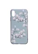 TPU чехол OMEVE Pictures для Apple iPhone X/XS Магнолия (светлый фон)