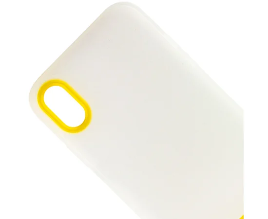 Чехол TPU+PC Bichromatic для Apple iPhone X / XS (5.8") Matte / Yellow
