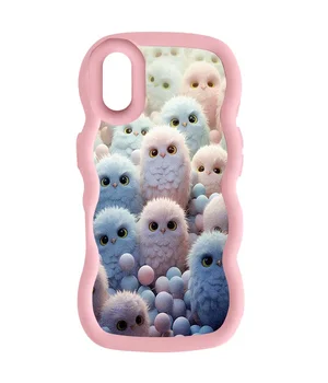 Чохол TPU Cloudy Pictures для Apple iPhone X/XS (5.8") Owls
