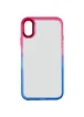 Чехол TPU+PC Fresh sip series для Apple iPhone X / XS (5.8") Синий / Розовый