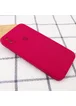 Чохол Silicone Case Square Full Camera Protective (AA) для Apple iPhone XS (5.8 ") Червоний / Rose Red