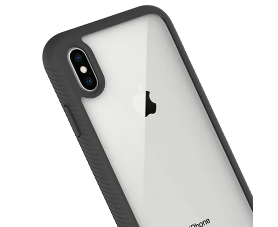 Ударопрочный чехол Full-body Bumper Case для Apple iPhone X / XS (5.8") Черный