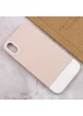 Чехол TPU+PC Bichromatic для Apple iPhone X / XS (5.8") Grey-beige / White