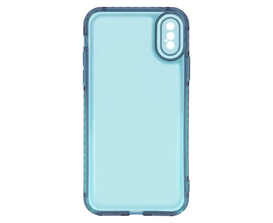 Чехол TPU Starfall Clear для Apple iPhone X / XS (5.8") Голубой