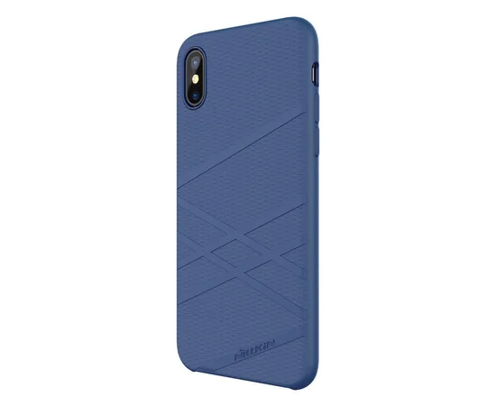 TPU чехол Nillkin Flex Series для Apple iPhone X (5.8") Синий
