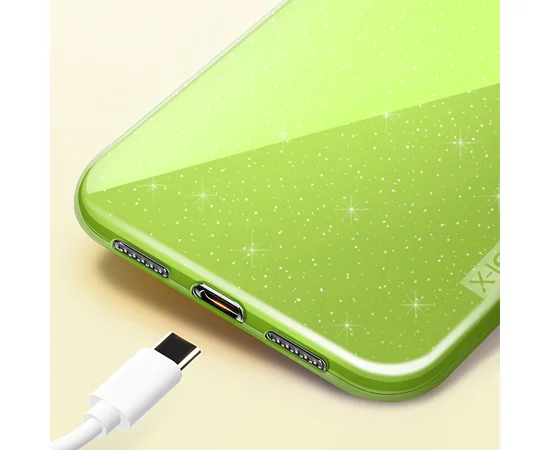 TPU чехол X-Level Rainbow Series для Apple iPhone X / XS (5.8") Зеленый