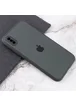 TPU+Glass чехол Matte Candy Full camera для Apple iPhone X / XS (5.8") Зеленый