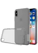 TPU чехол Nillkin Nature Series для Apple iPhone X/XS Серый (прозрачный)