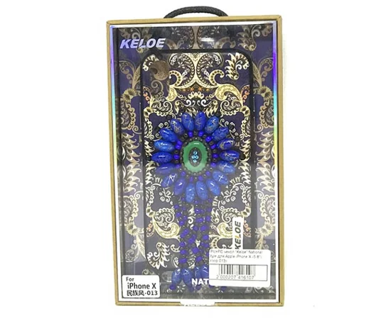 TPU+PC чехол "Keloe" National Style для Apple iPhone X/XS Узор 013