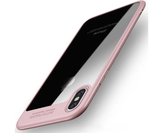 TPU чехол iPaky Hard Series для Apple iPhone X/XS Розовый