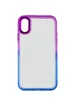 Чехол TPU+PC Fresh sip series для Apple iPhone X / XS (5.8") Синий / Фиолетовый