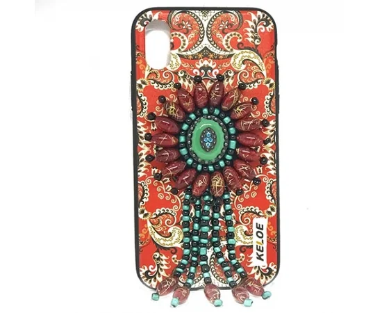 TPU+PC чехол "Keloe" National Style для Apple iPhone X/XS Узор 012