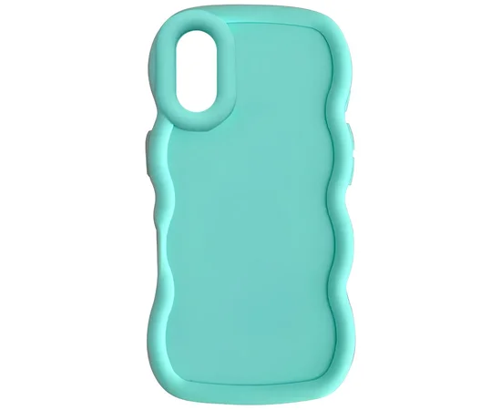 Чехол TPU Ripple для Apple iPhone X / XS (5.8") Turquoise