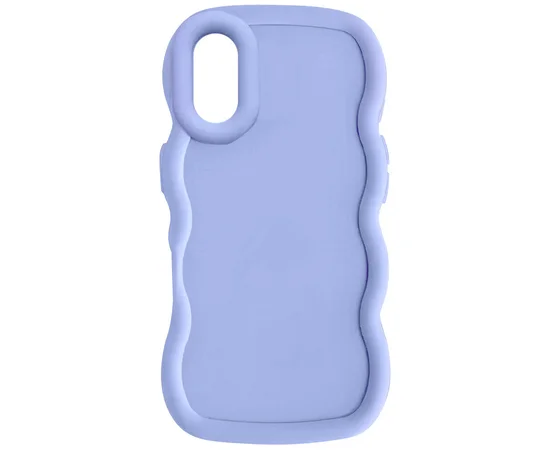 Чехол TPU Ripple для Apple iPhone X / XS (5.8") Lilac Blue