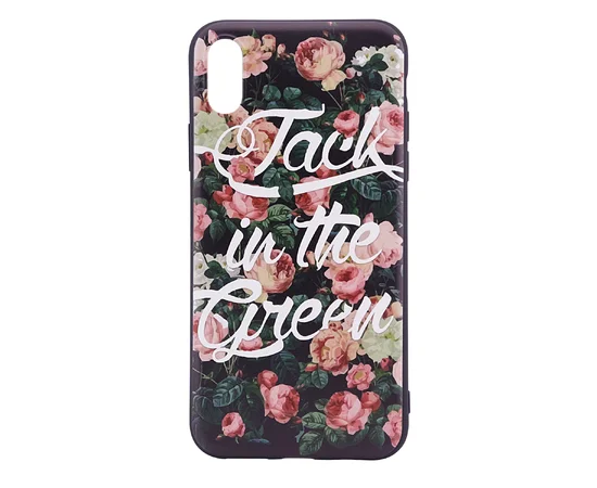 TPU чехол OMEVE Pictures для Apple iPhone X/XS Jack in the green