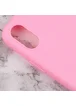 Силиконовый чехол Candy для Apple iPhone X / XS (5.8") Розовый