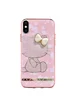 TPU+Glass чехол TYBOMB Dimond Brand для Apple iPhone X / XS (5.8") Розовый/Hello Kitty