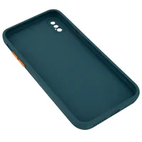 Чехол TPU Square Full Camera для Apple iPhone X / XS (5.8") Зеленый