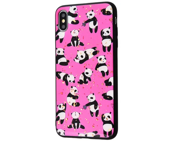 TPU чехол Confetti Fashion для Apple iPhone X / XS (5.8") Панда