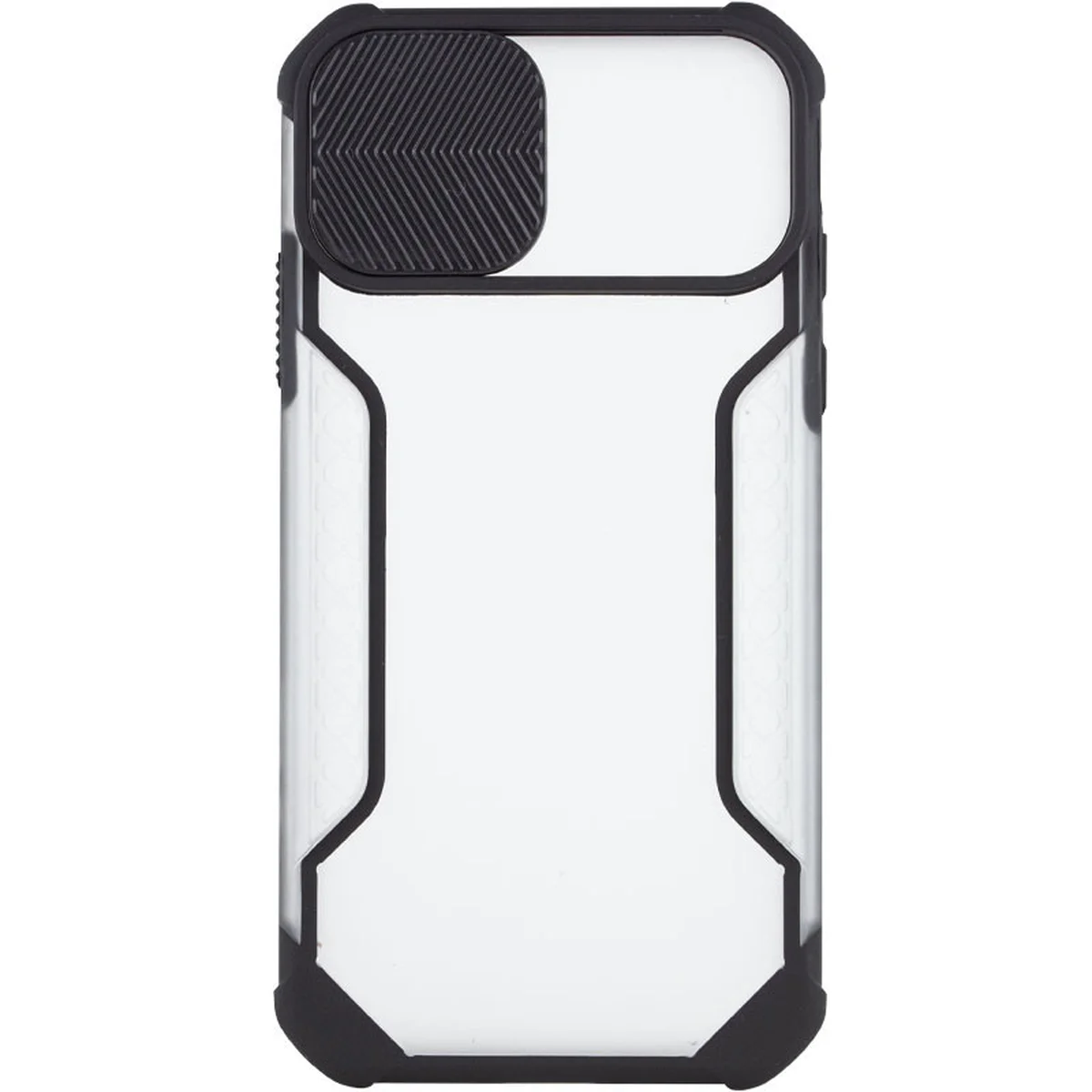 Чохол Camshield matte Ease TPU зі шторкою для Apple iPhone X/XS (5.8") Чорний