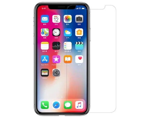 Защитная пленка Nillkin Crystal (на обе стороны) для Apple iPhone X/XS Анти-отпечатки
