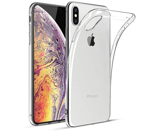 TPU чехол Epic Transparent 1,0mm для Apple iPhone X / XS (5.8") Бесцветный (прозрачный)