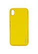 Кожаный чехол Xshield для Apple iPhone X / XS (5.8") Желтый / Yellow