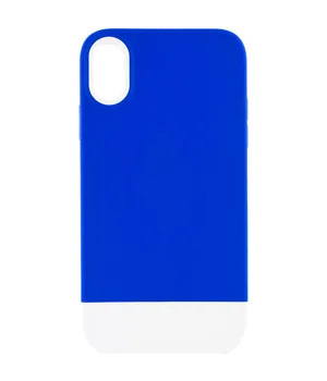 Чохол TPU+PC Bichromatic для Apple iPhone X / XS (5.8") Navy Blue / White