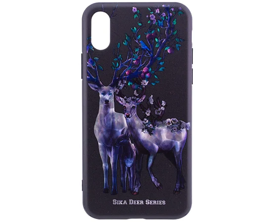 TPU чехол YCT Brilliant для Apple iPhone X/XS Олени