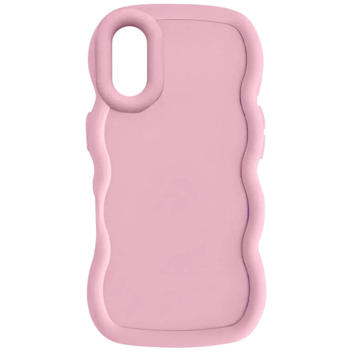 Чохол TPU Ripple для Apple iPhone X/XS (5.8") Pink