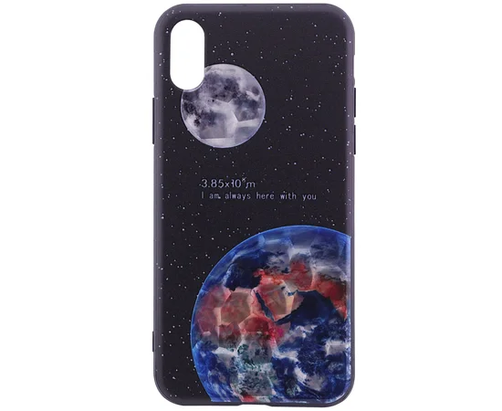 TPU чехол YCT Brilliant для Apple iPhone X/XS Планета Земля