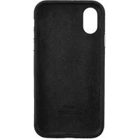 Чехол ALCANTARA Case Full для Apple iPhone X / XS (5.8") Черный