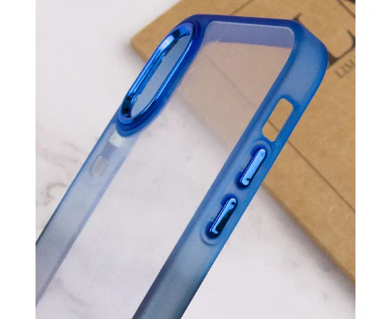 Чехол TPU+PC Fresh sip series для Apple iPhone X / XS (5.8") Черный / Синий