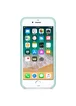 Силиконовый чехол Soft cover для Apple iPhone X / XS (5.8") Голубой / Marine Green