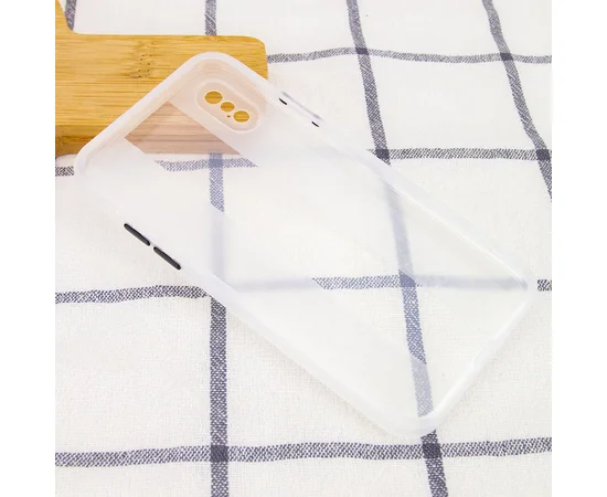 Чехол TPU Glossy Line Full Camera для Apple iPhone X / XS (5.8") Матовый