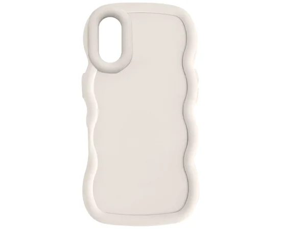 Чехол TPU Ripple для Apple iPhone X / XS (5.8") Antique White