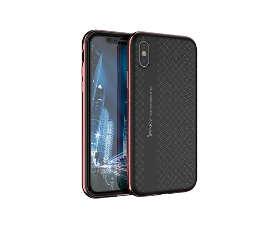 Чехол iPaky TPU+PC для Apple iPhone X/XS Черный / Красный