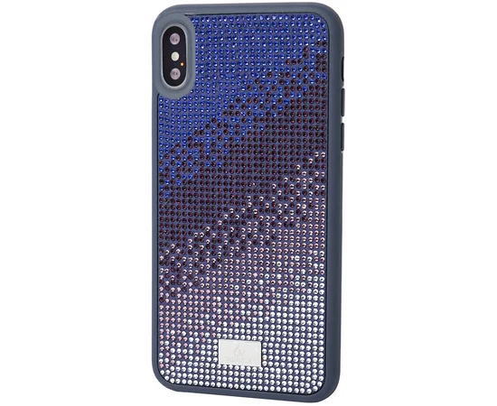 TPU чехол Bling World Rainbown Design для Apple iPhone X / XS (5.8") Синий
