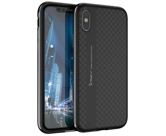 Чехол iPaky TPU+PC для Apple iPhone X/XS Черный / Серый