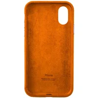 Чехол ALCANTARA Case Full для Apple iPhone X / XS (5.8") Оранжевый