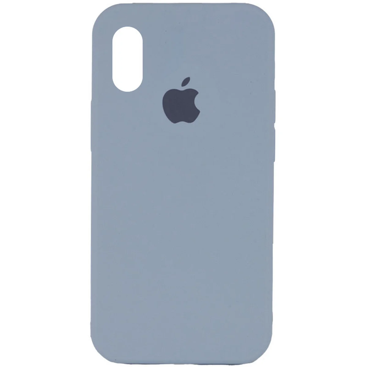 Чохол Silicone Case Full Protective (AA) для Apple iPhone X/XS Синій / Sweet Blue
