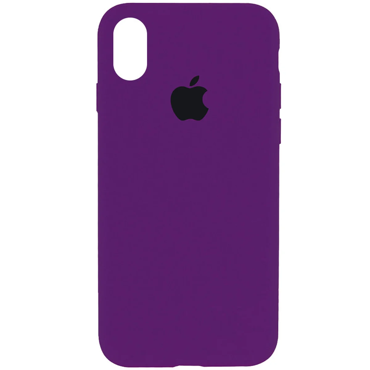 Чехол Silicone Case Full Protective (AA) для Apple iPhone X/XS Фиолетовый / Ultra Violet