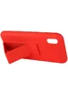 Чехол Silicone Case Hand Holder для Apple iPhone X / XS (5.8") Красный / Red