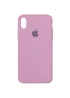 Чохол Silicone Case Full Protective (AA) для Apple iPhone X / XS Ліловий / Lilac Pride