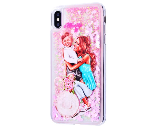 TPU+PC чехол Lovely Stream для Apple iPhone X / XS (5.8") Son Mama