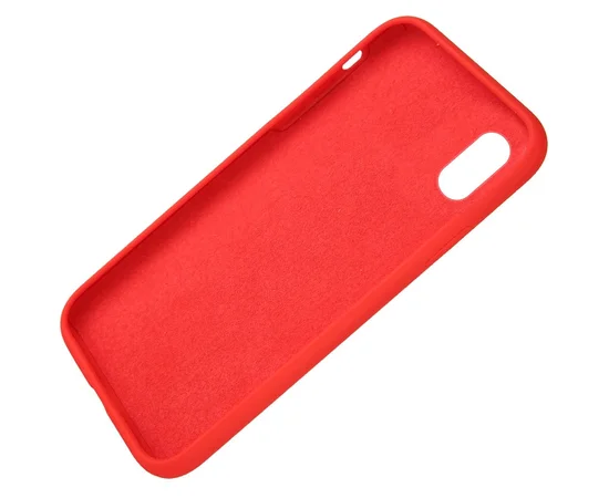 Чехол Silicone Case Hand Holder для Apple iPhone X / XS (5.8") Красный / Red