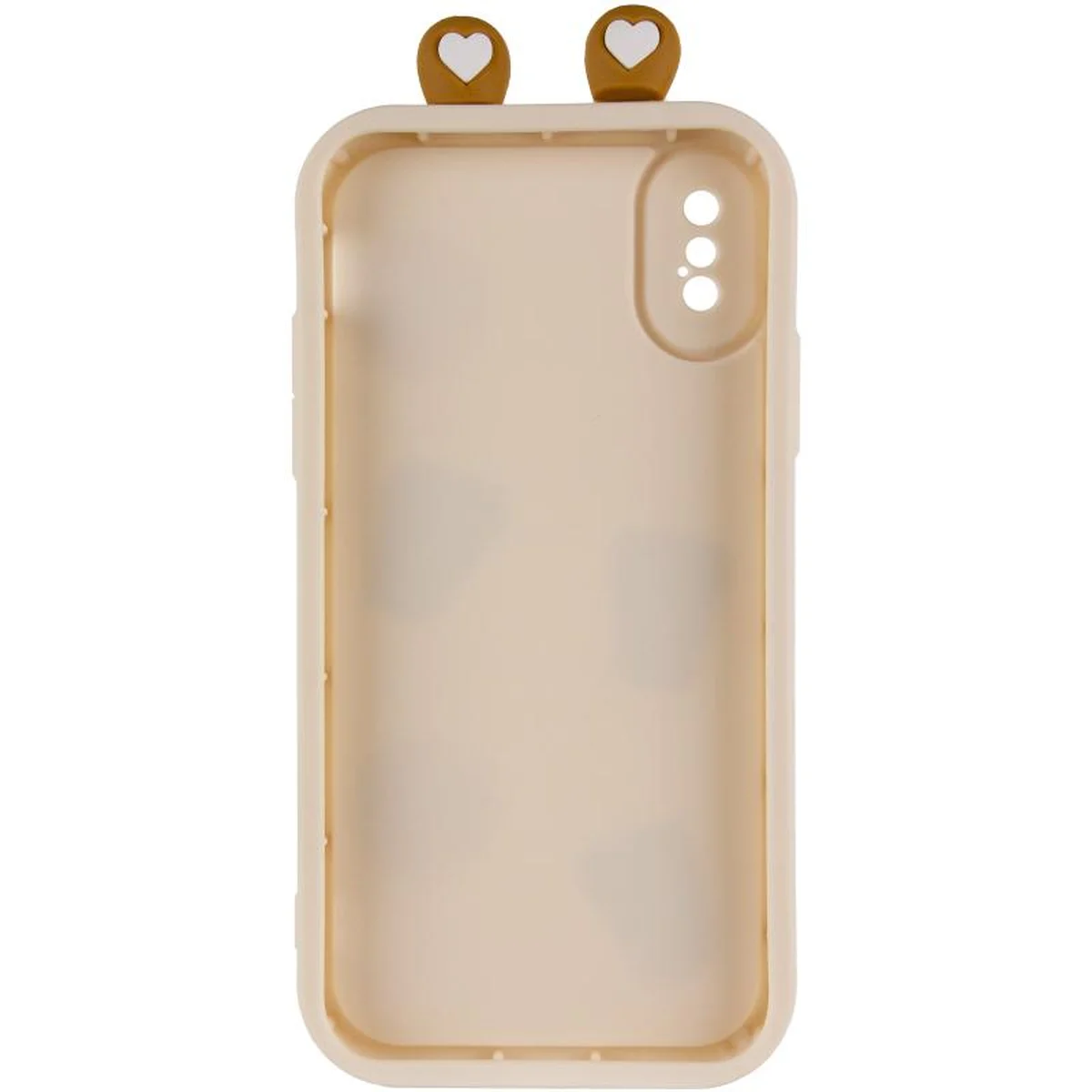 Чохол TPU Toys Case with Ears для Apple iPhone X / XS (5.8") Sand