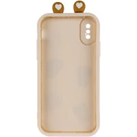 Чохол TPU Toys Case with Ears для Apple iPhone X / XS (5.8") Sand