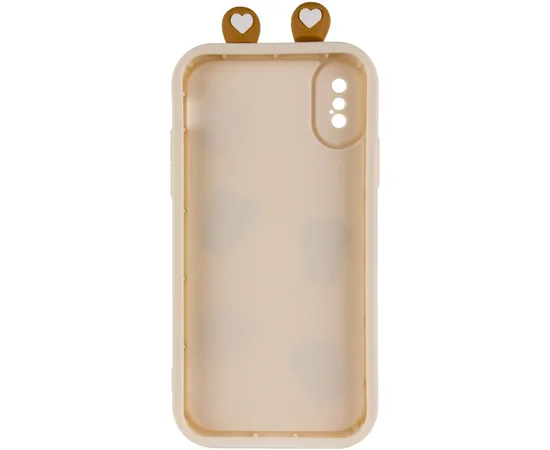 Чехол TPU Toys Case with Ears для Apple iPhone X / XS (5.8") Sand