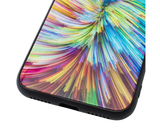 Накладка Glass Case Unreal для Apple iPhone X/XS Взрыв